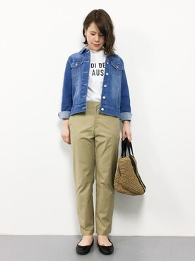 natsumiさん（レディース・160cm）の春コーディネート