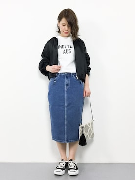 natsumiさん（レディース・160cm）の春コーディネート