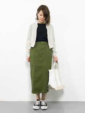 natsumiさん（レディース・160cm）の春コーディネート