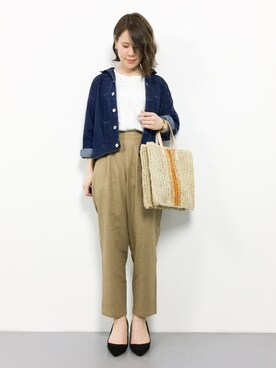 natsumiさん（レディース・160cm）の春コーディネート