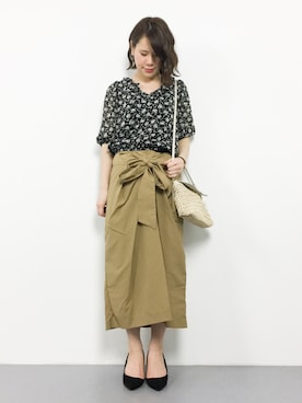 natsumiさん（レディース・160cm）の春コーディネート