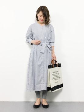 「reca（レカ）のアイテム（バッグ）」を使った、natsumiさん（レディース・160cm）の春コーディネート