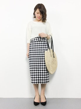 natsumiさん（レディース・160cm）の春コーディネート