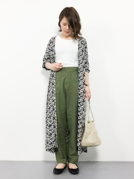 natsumiさん（レディース・160cm）の春コーディネート