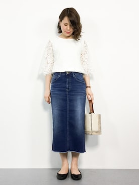 natsumiさん（レディース・160cm）の春コーディネート