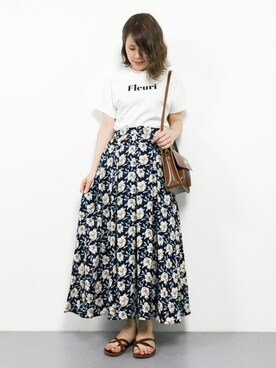 natsumiさん（レディース・160cm）の春コーディネート