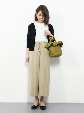 natsumiさん（レディース・160cm）の春コーディネート