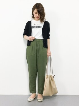 natsumiさん（レディース・160cm）の春コーディネート