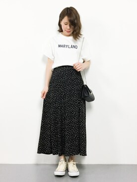 natsumiさん（レディース・160cm）の春コーディネート