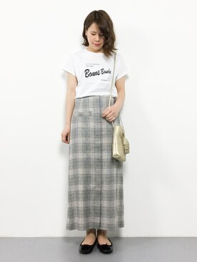 natsumiさん（レディース・160cm）の春コーディネート