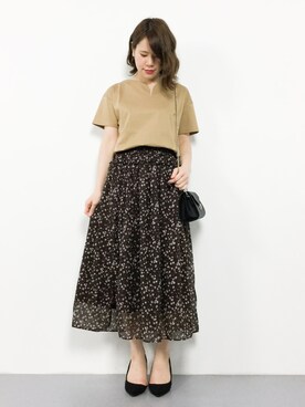 natsumiさん（レディース・160cm）の春コーディネート