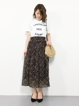 natsumiさん（レディース・160cm）の春コーディネート