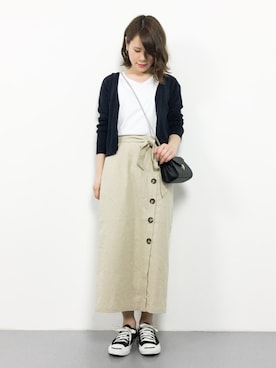 natsumiさん（レディース・160cm）の春コーディネート