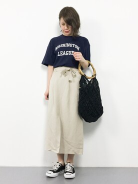 natsumiさん（レディース・160cm）の春コーディネート