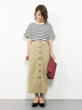 natsumiさん（レディース・160cm）の春コーディネート