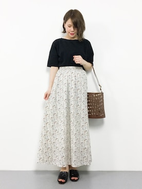 natsumiさん（レディース・160cm）の春コーディネート