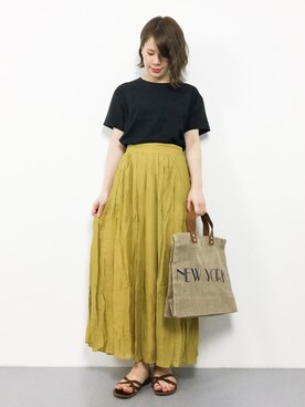 natsumiさん（レディース・160cm）の春コーディネート