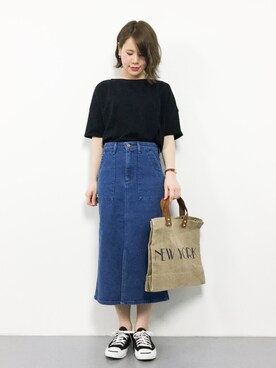 natsumiさん（レディース・160cm）の春コーディネート