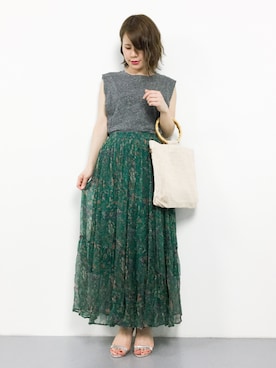 natsumiさん（レディース・160cm）の春コーディネート