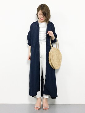 natsumiさん（レディース・160cm）の夏コーディネート