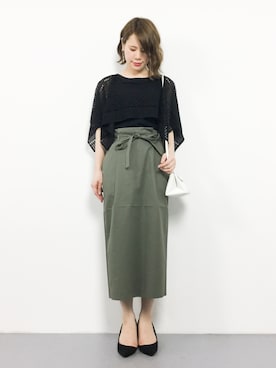 natsumiさん（レディース・160cm）の夏コーディネート