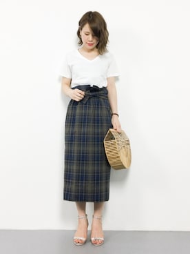 natsumiさん（レディース・160cm）の夏コーディネート