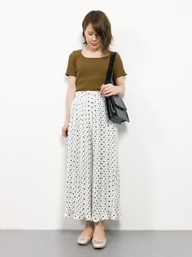 natsumiさん（レディース・160cm）の夏コーディネート