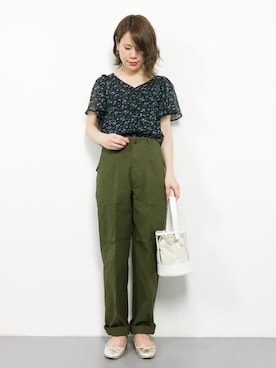 natsumiさん（レディース・160cm）の夏コーディネート