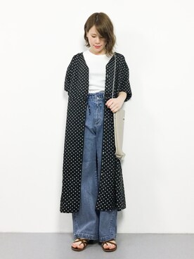 natsumiさん（レディース・160cm）の夏コーディネート