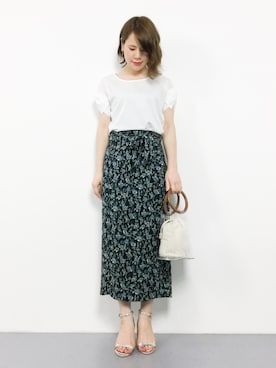 natsumiさん（レディース・160cm）の夏コーディネート