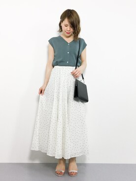 natsumiさん（レディース・160cm）の夏コーディネート