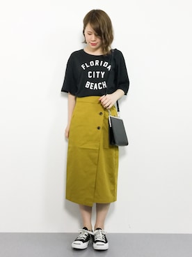 natsumiさん（レディース・160cm）の夏コーディネート