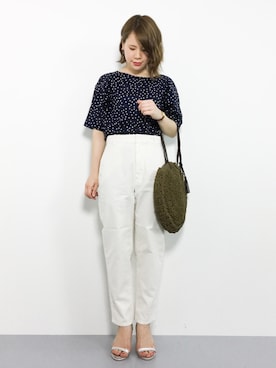 natsumiさん（レディース・160cm）の夏コーディネート