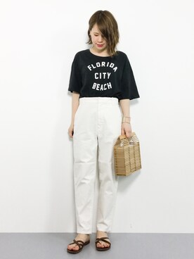 natsumiさん（レディース・160cm）の夏コーディネート