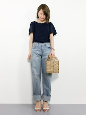 natsumiさん（レディース・160cm）の夏コーディネート