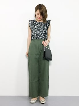 natsumiさん（レディース・160cm）の夏コーディネート