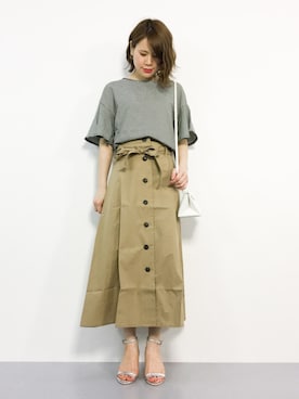 natsumiさん（レディース・160cm）の夏コーディネート