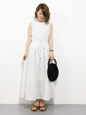 natsumiさん（レディース・160cm）の夏コーディネート