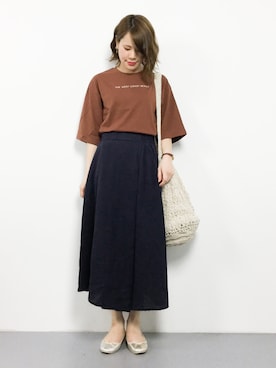 natsumiさん（レディース・160cm）の夏コーディネート