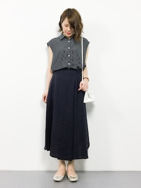 natsumiさん（レディース・160cm）の夏コーディネート