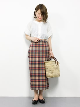 natsumiさん（レディース・160cm）の夏コーディネート