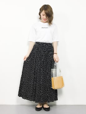 natsumiさん（レディース・160cm）の夏コーディネート