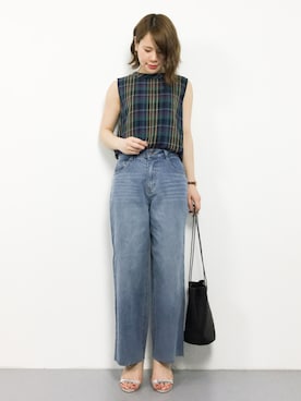 natsumiさん（レディース・160cm）の夏コーディネート