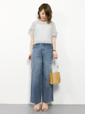 natsumiさん（レディース・160cm）の夏コーディネート