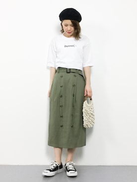 natsumiさん（レディース・160cm）の夏コーディネート