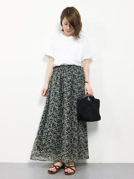 natsumiさん（レディース・160cm）の夏コーディネート