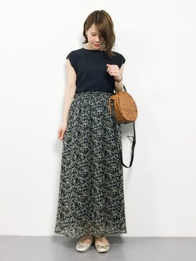 natsumiさん（レディース・160cm）の夏コーディネート