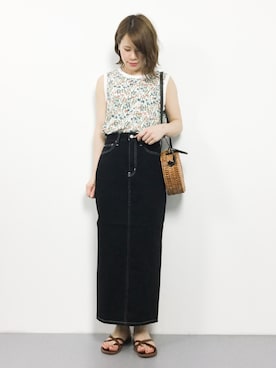 natsumiさん（レディース・160cm）の夏コーディネート