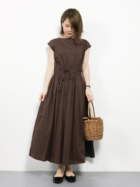 natsumiさん（レディース・160cm）の夏コーディネート