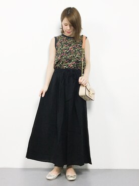 natsumiさん（レディース・160cm）の夏コーディネート